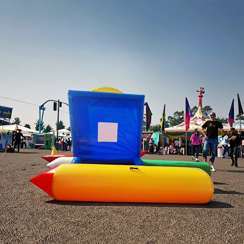 Langlebiges PVC Aufblasbares Bleistift- und Brettspielzeug Zubehör, Spaß Lernwerkzeug für Teambuilding