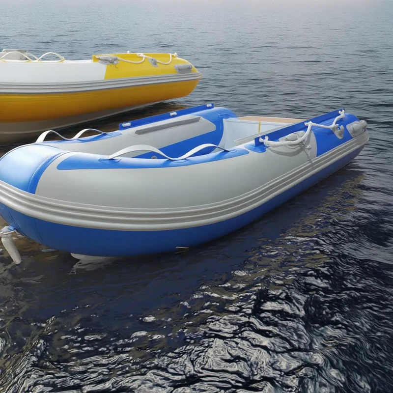 Yacht Layar Inflatable PVC Tahan Lama dengan Motor Luar Listrik untuk Meluncur