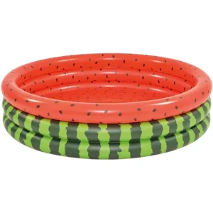 Durable PVC Inflatable Swimming Pool for Children Watermelon Printing Round Inflatable Water Pool