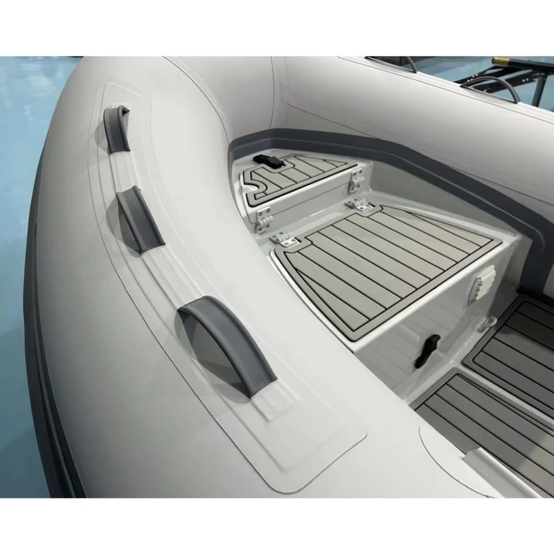 Bateau gonflable rigide en PVC durable, bateau pneumatique OEM en Hypalon