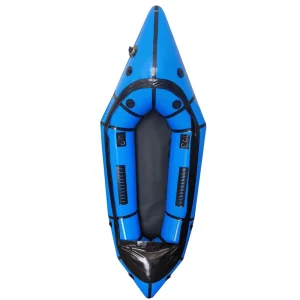 Durable PVC or TPU Packraft OEM 1 Person Packraft Whitewater Anfibio Packraft Rapid Inflate for Fishing Adventure Drifting Raft