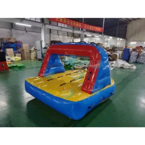 Durable Pull Behind Inflatable Boat Tube Oversized Towable Water Float for Yacht Beach Rental Business Summer