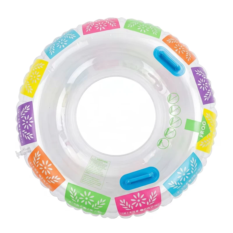 Duurzame Regenboog H Fun Eco-vriendelijk PVC Opblaasbare Drijfring 100 500kg Capaciteit voor Zwembad Strand Volwassenen & Kinderen