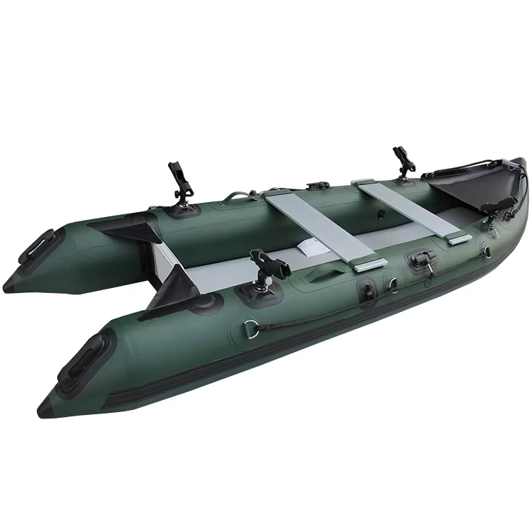 Kayak récréatif durable rotomoulé 2 personnes pour lac et rivière, pour eaux vives et pêche