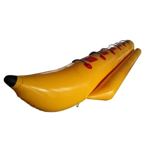 Barco Inflável Banana para 3, 4, 5 ou 6 Pessoas em PVC Durável para Desportos Aquáticos