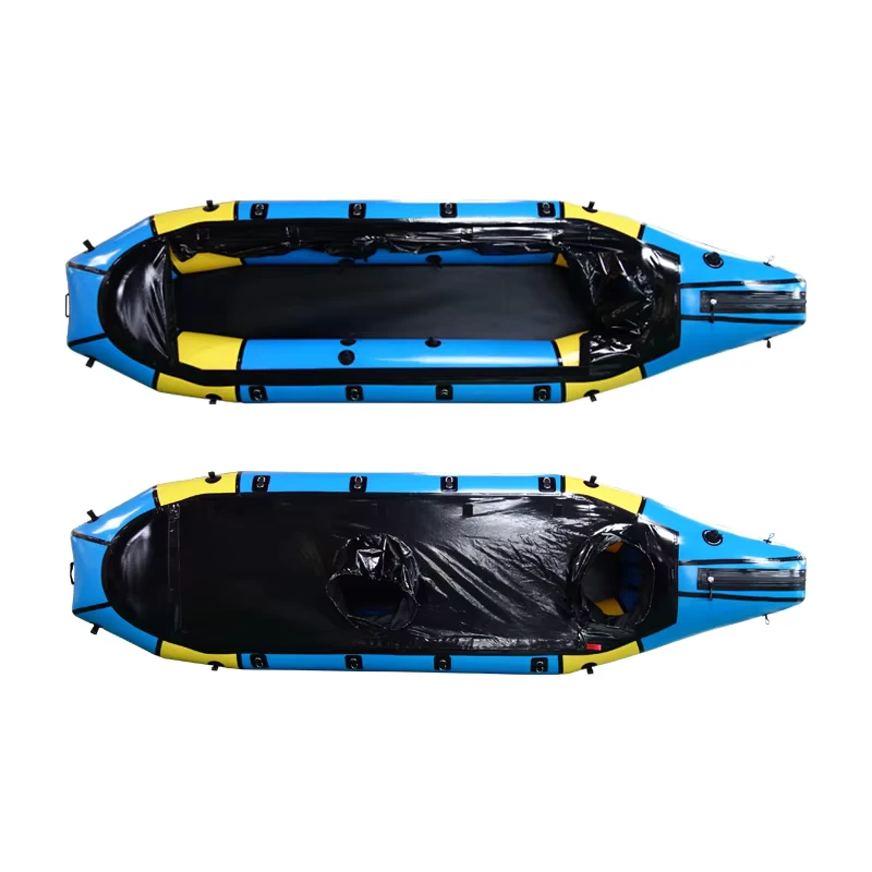 Packraft de TPU Duradero y Fuerte para Aguas Bravas Ultraligero
