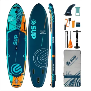 E SUP Single Layer Standing up Surfboard Fishing Water Sports Inflatable Standing Paddle Board Sup by Esup