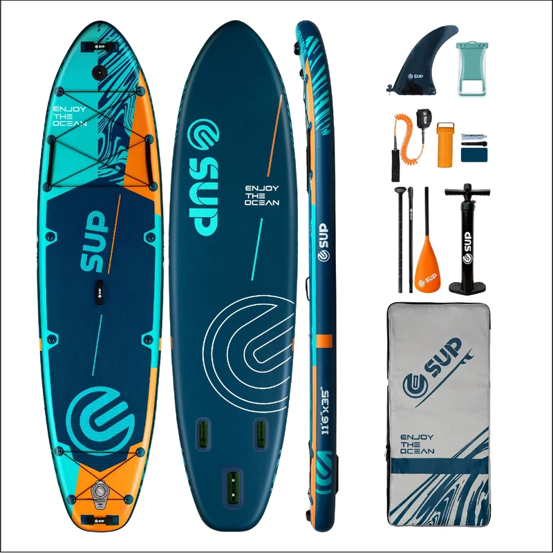 E SUP tabla de surf inflable de una sola capa para deportes acuáticos de pesca, tabla de paddle inflable Sup de Esup