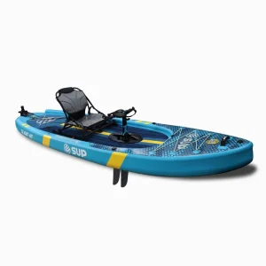 Kayak Gonfiabile ESUP per Pesca Paddleboard con Pedaliera per Sport Acquatici