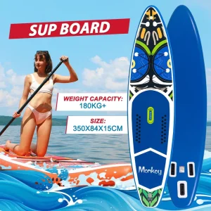 EU Free Shipping Dropshipping CE 11′ High Quality Inflatable ISUP Surf SUP Soft Board Paddlesurf Surfboard Stand up Paddle Board