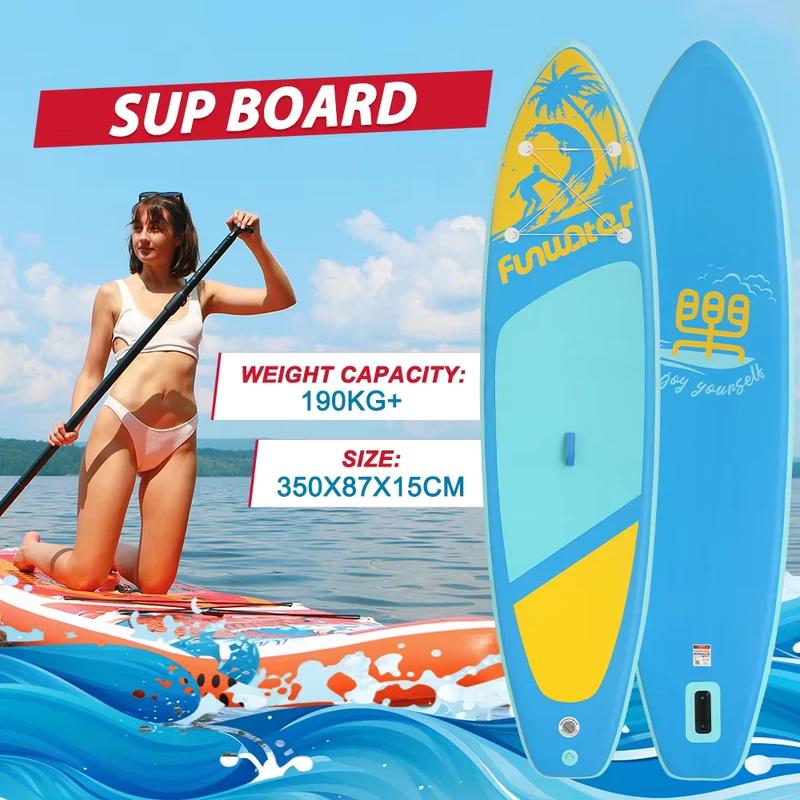 Expédition gratuite en UE Funwater Dropshipping, planche de surf gonflable SUP, planche de stand up paddle