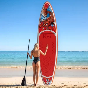 EU Freeshipping Inflatable SUP Board Super Wide Stand up Paddle Board 335cm Heavy Load 190kg with Complete Accessories