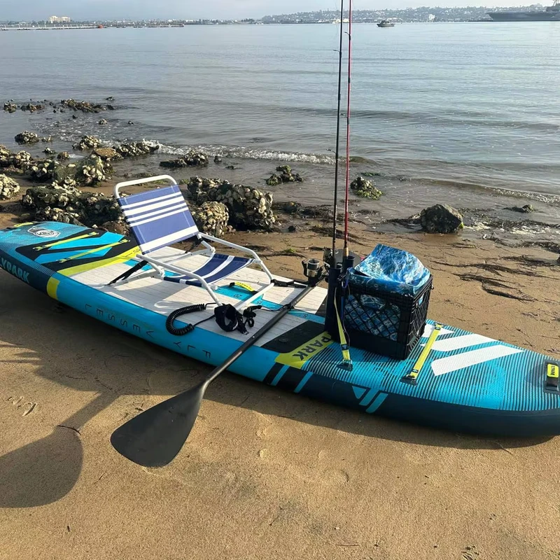 EU RU Em Stock Envio Rápido Prancha de Sup Inflável para Pesca e Surf