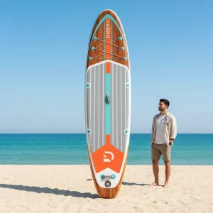 EU Warehouse Dropshipping Factory Supply Inflatable SUP Board Waterplay Surfing 11’x33″ Stand up Paddle Board with Accessories