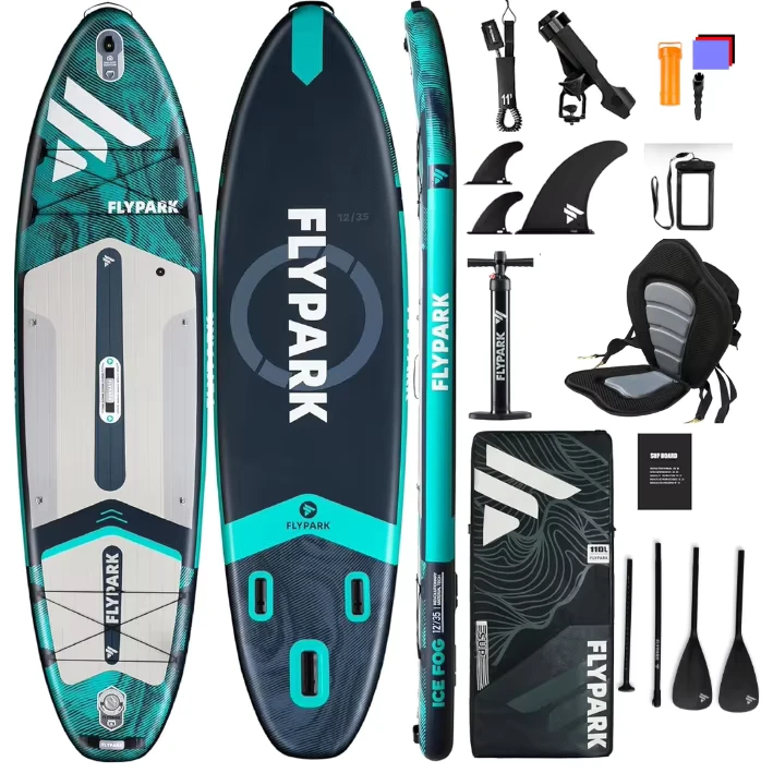 Pengiriman Cepat Gudang UE Fly Park Papan Selancar Inflatable Stand Up untuk Unisex
