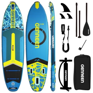 EU Warehouse Fast Shipping Inflatable Stand up Surfing Sup Board Inflatable Paddle Board for Unisex