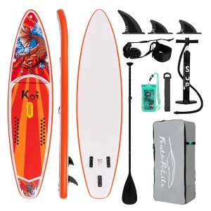 EU Warehouse Inflatable SUP Board 350cm Extra Wide Blow up Paddle Board 205kg Load Capacity for Family Water Activities