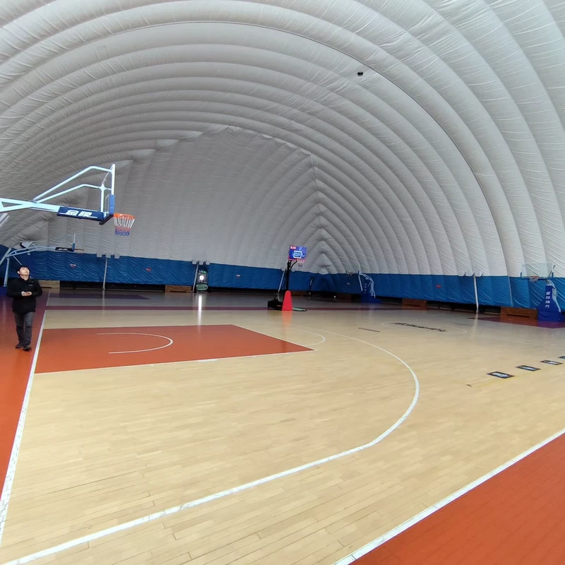 Easy Installation Large Inflatable Membrane Structure Air Dome for Tennis Courts