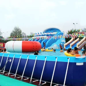 Easy Setup Inflatable Swimming Pool for Adults and Children