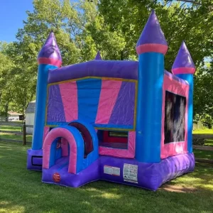 Eco Friendly Non Toxic PVC Inflatable Bounce House for Neighborhood Block Party School Fair Community Carnival