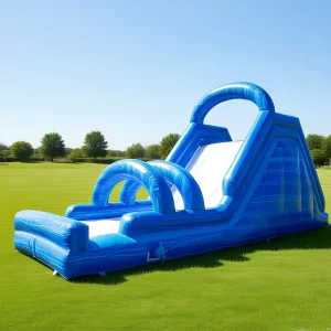 Eco Friendly PVC Inflatable Dry Slide 1000kg Capacity Commercial Moon Bounce Slide for Adults 25 Children