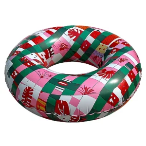 Eco-Friendly PVC Inflatable Swim Set for Kids Includes Beach Pool Tube Children’s Summer Water Sports Swimming Ring Multi-Color