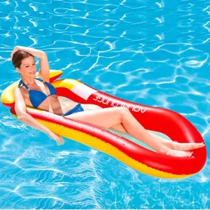 Hammock Inflatable Ramah Lingkungan Portable untuk Kolam Air, Pelampung untuk Dewasa