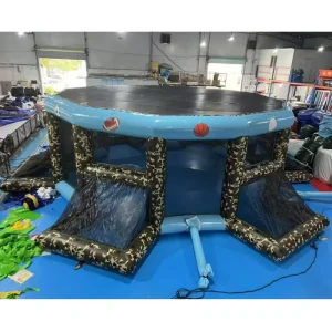 친환경 0.55mm PVC 재질 대형 인플레이터블 슬라이드 캐슬 상업용 점핑 성