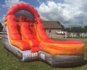 Umweltfreundliches PVC-Material Inflatable Castle Bouncer mit Rutsche für den Spielplatz der Kinder