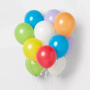 Eco friendly Thickened Natural Latex Balloons Multi Colors Round Helium Balloons for Wedding Party Event Decorations