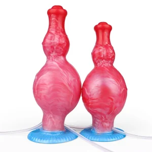 Ejaculation Dildo Inflatable Penis Thick Squirting Special shaped alien Silicone Dildo Female Masturbator Sex Toy