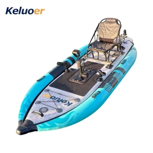 Kayak Gonfiabile con Motore Elettrico e Pedaliera, Tavola SUP con Pedaliera