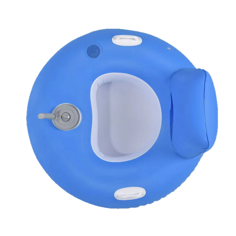 Flotador Eléctrico para Adultos, Flotador Motorizado para Lago, Silla Flotante Inflable con Motor y Hélice de PVC para Fiesta en la Piscina o Lago