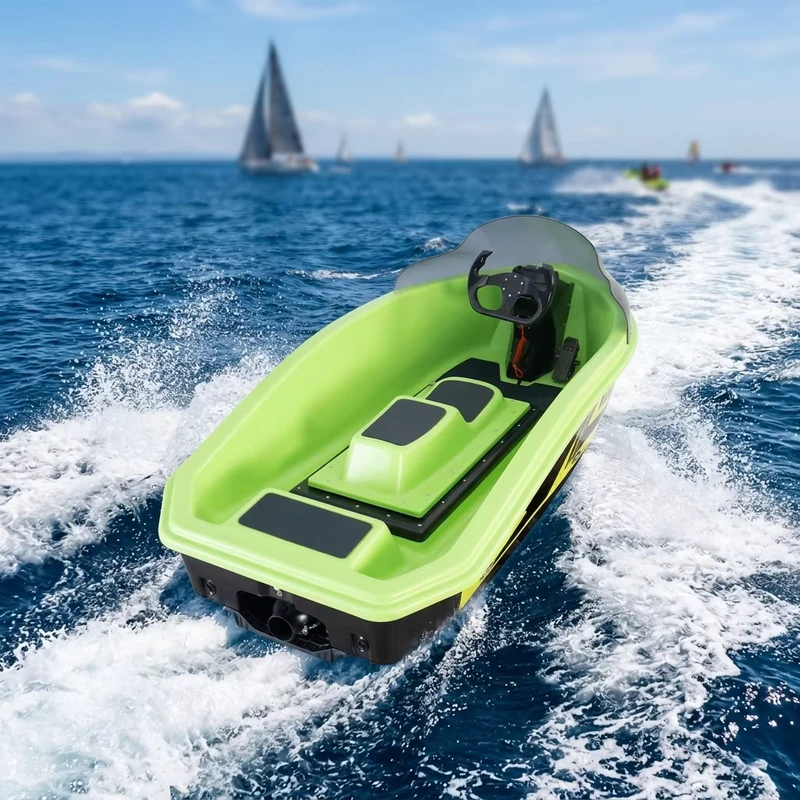 Elektrisches Speedboot Mini Rush Wellenboot für Kartfahren Wassersport Für Wasserpark Reise Freizeitgeräte