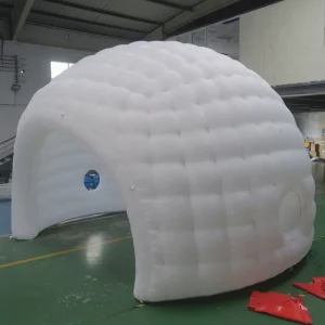 Elegant White Inflatable Dome Tent for Wedding Party With Free Door Shipping Create Magical Moments Outdoors