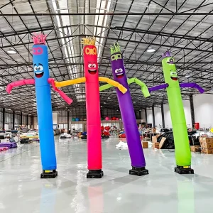 Người Nhảy Bơm Hơi PVC Oxford Hình Ống Cho Sự Kiện Ngoài Trời, Ngôi Sao Nhảy Chất Lượng