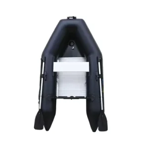 Entry-Level PVC Inflatable Boat Cost-Effective Rubber Dinghy Easy to Use Small Inflatable Craft for Park Lakes