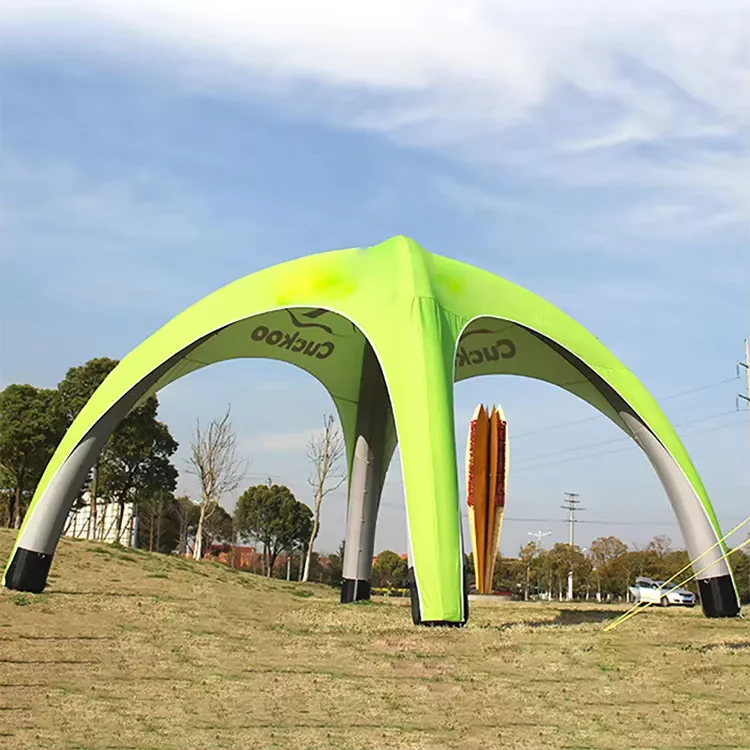 Peralatan Iklan Acara Spider Dome Kanopi Udara Tenda Marquee Inflatable Tempat Perlindungan Acara Inflatable untuk Kegiatan Promosi