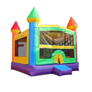 Event Party Rainbow Inflatable Bouncy Castle
