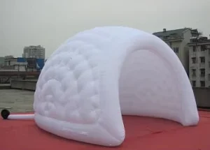 Event Use Inflatable Luna Stage Wedding Dome Tents, Factory White Inflatable Bubble Tent for Party Exhibition Tent