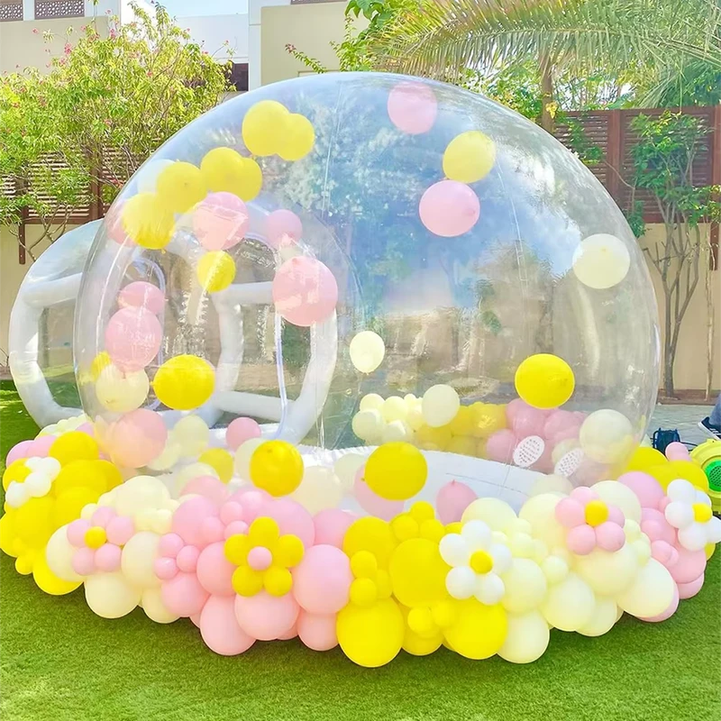 Tenda Bubble Capsule Acara Pernikahan 4m Rumah Bubble Transparan