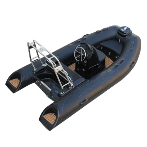 Excellent Performance Black Fiberglass Rib Boat 360 Hypalon Inflatable for Ocean RIB 360