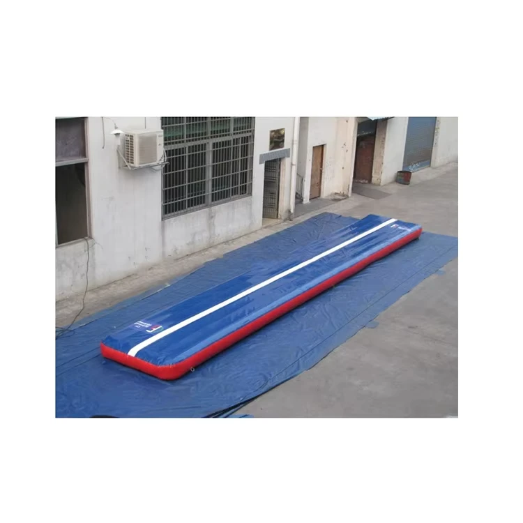 Hochwertige aufblasbare Luftbahn Gymnastikmatten 2 m x 12 m PVC Vinyl CE-zertifiziert 3 Jahre Garantie für Kinder und Erwachsene