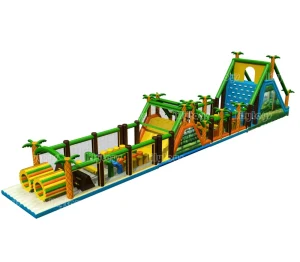 Exciting Outdoor Toys Games Giant Inflatable Obstacle Course for Kids Inflatable Obstacle for Commercial Use