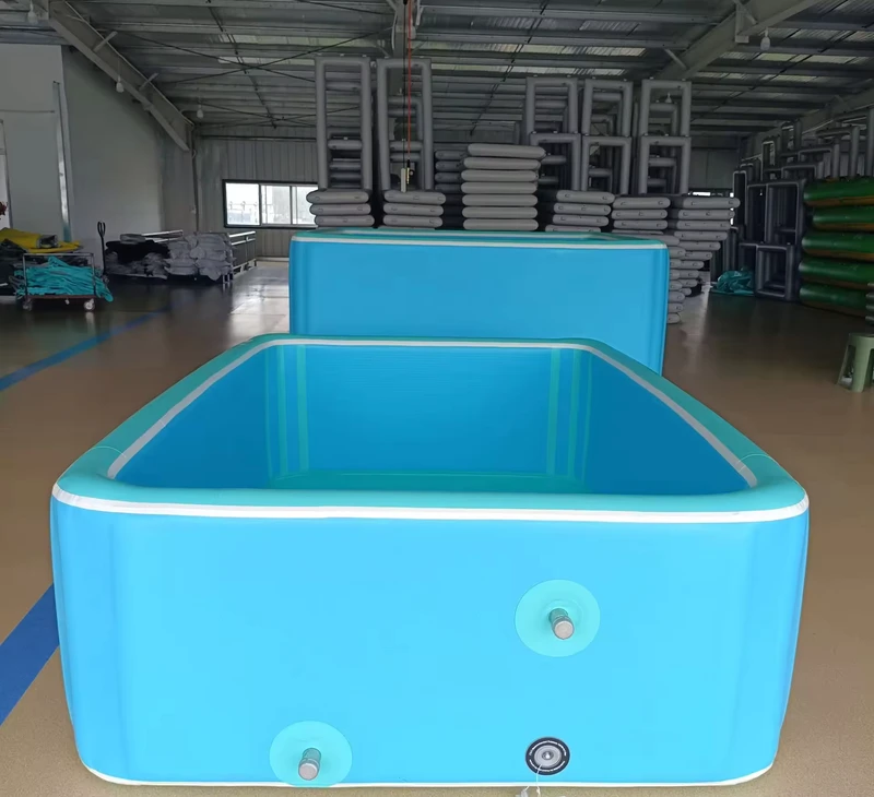 Exclusive Quality Rigid Inflatable Pool High Pressure Dropstitch Material Stable Portable Children’s Eco Friendly Ground Pool