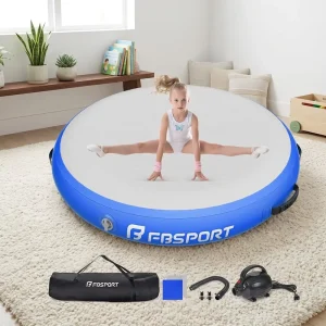 FBsport High Quality Eco-friendly Round PVC Material Inflatable Air Tumble Track Inflatable Gymnastics Air Track