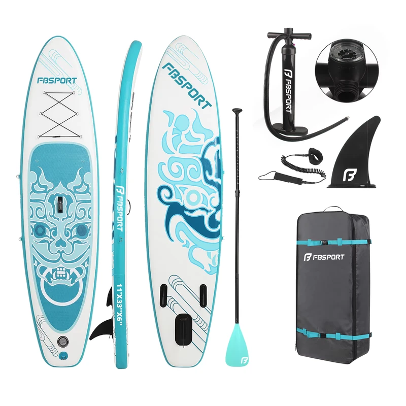 Equipo de Kite Surfing FBsport Tabla de Foil Surf Paddle Surf Stand Up Pesca Inflatable SUP Paddle Board