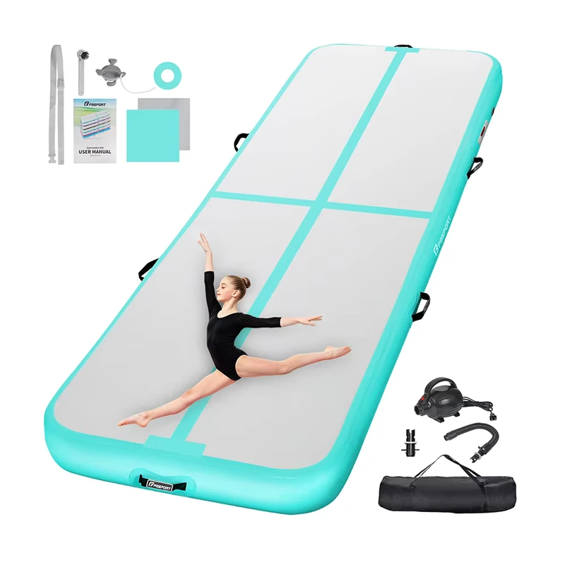 FBsport タンブリングエアトラック ジムナスティックエアトラック インフレータブルエアトラック ドロップスティッチマット