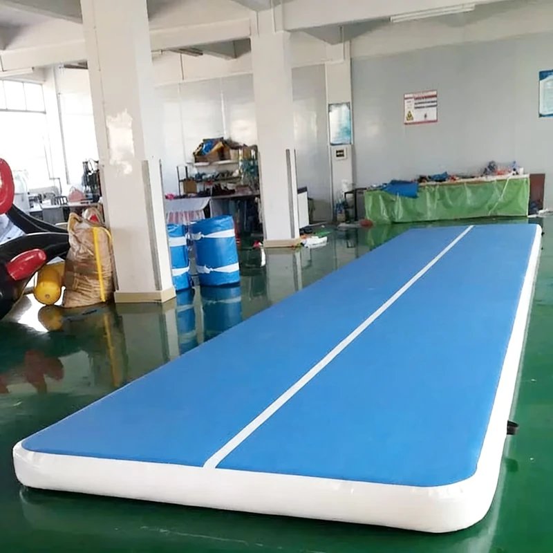 FLOWA Aangepaste Inflatable Luchtmat met 3m-15m Lengte Opties Vochtbestendig Duurzaam voor Thuis/Gym Gebruik (Unisex)