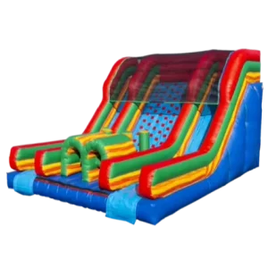 Factory Children’s Inflatable Bouncer Slide Rock Climbing Competitive Game Double Slide Inflatable Water Slide